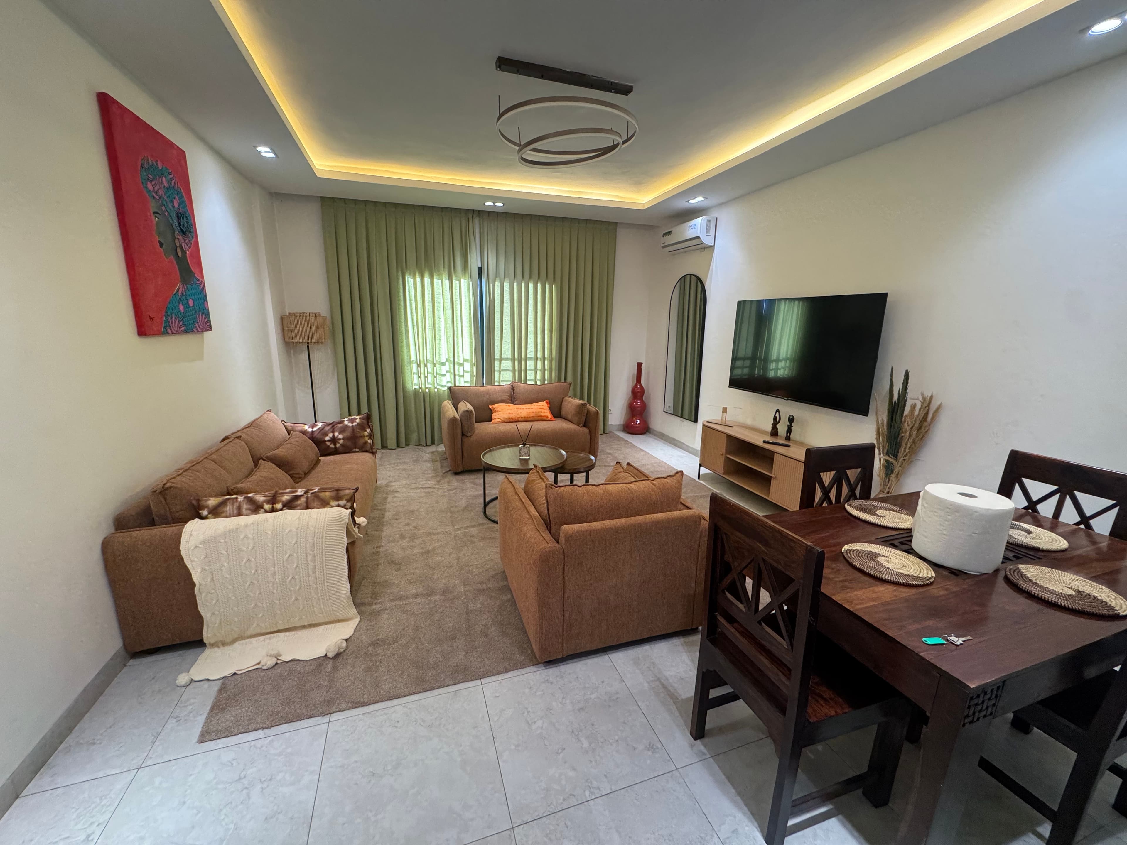 Appartement meublé haut standing – Mermoz, Dakar