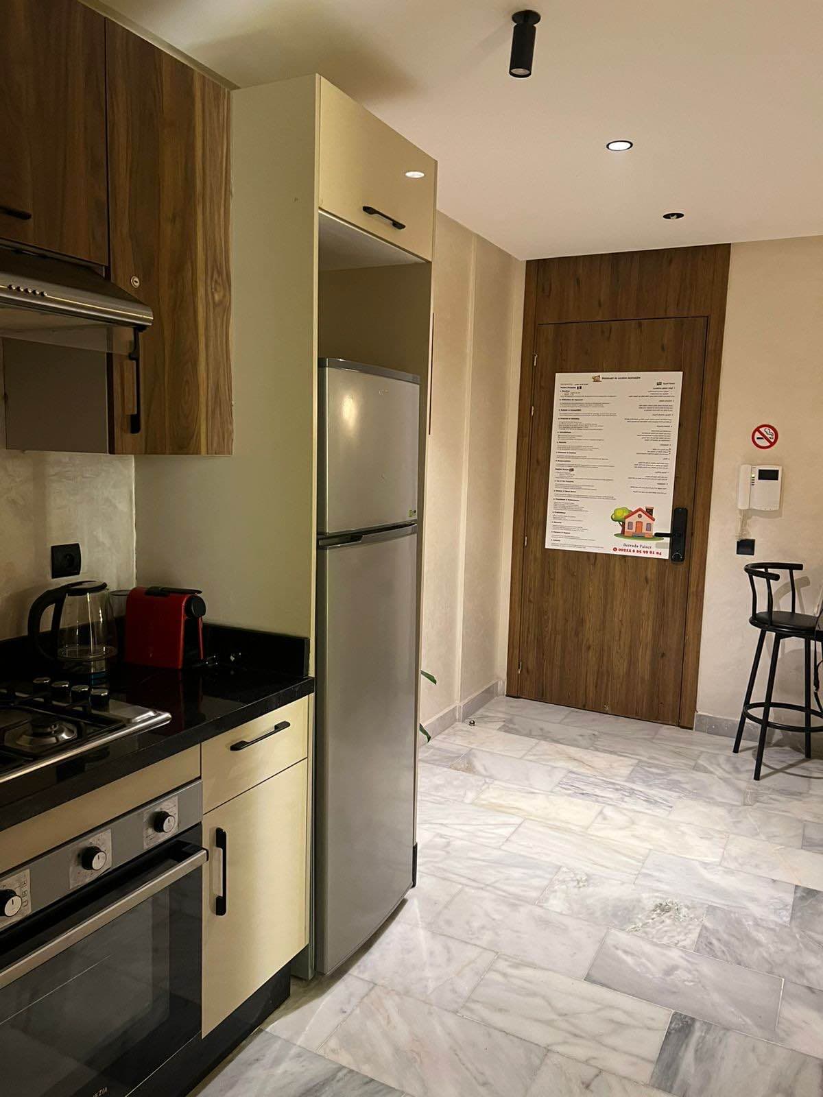 Studio Élégant Haut Standing – Proximité Socrate & Boulevard Yacoub El Mansour 18