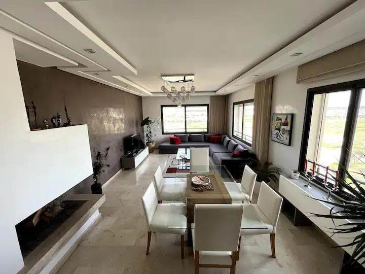 Appartement 3 Chambres avec Piscine – Proche Aéroport Casablanca” 2