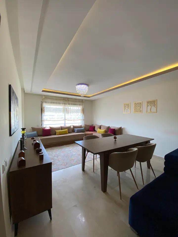 Appartement moderne 2 chambres avec piscine – Résidence Nouaceur Garden, proche aéroport 2